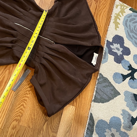 Anthropologie x Exquise The Tobie Faux-Suede Shirt Dress Size Small NWT - Picture 6 of 14